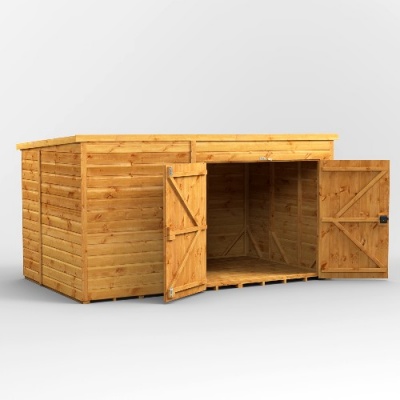 Power Pent Bike Shed 10x6